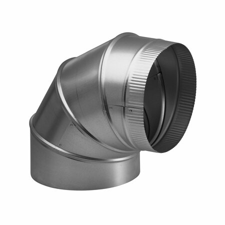 ALMO 10-in. Adjustable Round Elbow Duct for Vent Hood 418